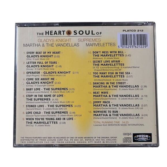 The Heart & Soul of Gladys Knight... (1997, CD) GOOD - Picture 2 of 4